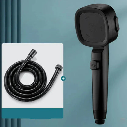 Adjustable High Pressure Shower Head Three Spray Modes Handheld Bathroom Upgrade