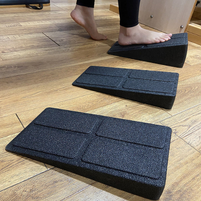 Adjustable Incline Support Block with Angled Stand Platform for Balance Mobility and Strength Training