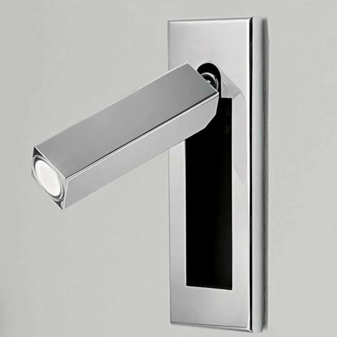 Adjustable LED Wall Reading Light Modern Pull Out Bedside Wall Lamp for Bedroom