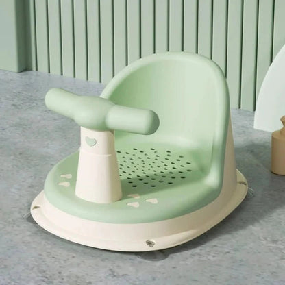 Adjustable Non Slip Baby Shower Seat with Stable Base Bath Support Chair