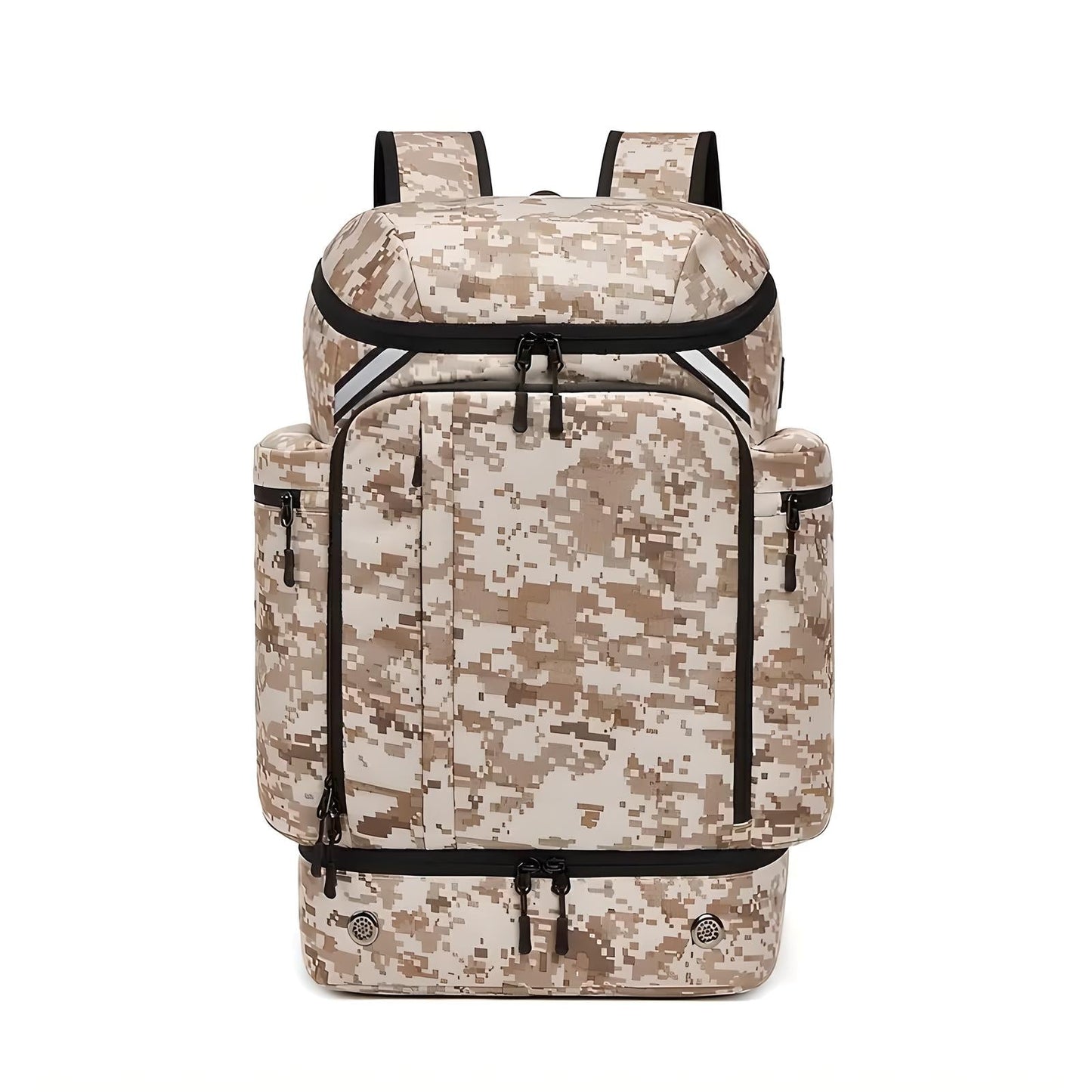 Anti-Theft Hiking Backpack Large Capacity Multi-Pocket Travel Daypack USB Port