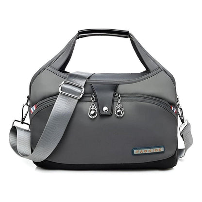 Anti Theft Waterproof Crossbody Bag Secure Travel Shoulder Bag with Multiple Zip Pockets