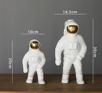 Astronaut Flower Vase Decorative Space Astronaut Planter Creative Home Decor