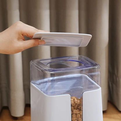 Automatic Dog Cat Food Dispenser Timer Controlled Pet Feeder