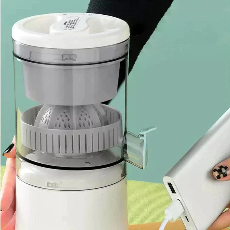 Automatic Electric Citrus Juicer Cordless Portable Fruit Juicer