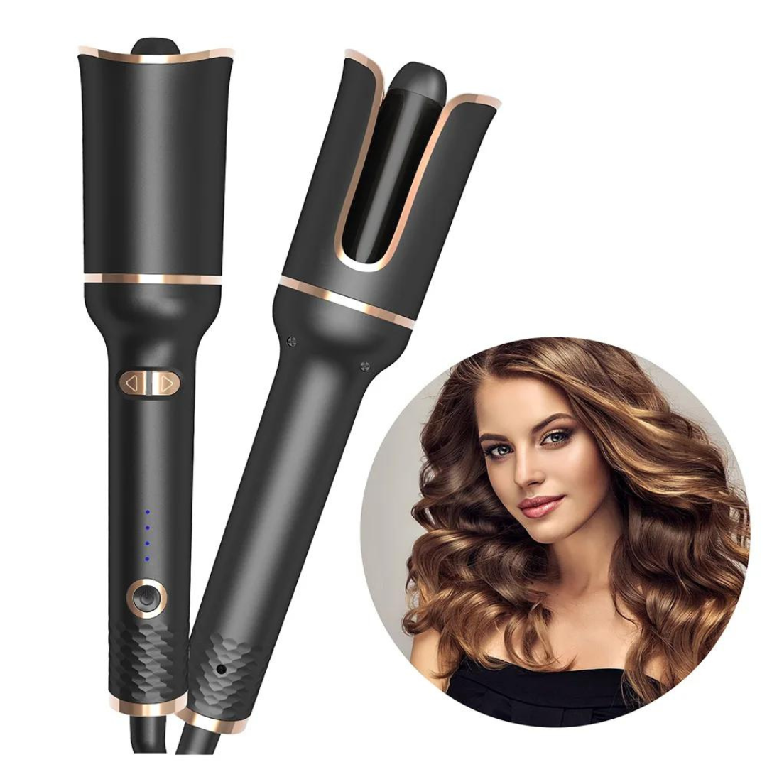 Automatic Hair Curler with Ceramic Barrel for Effortless Long Lasting Curls