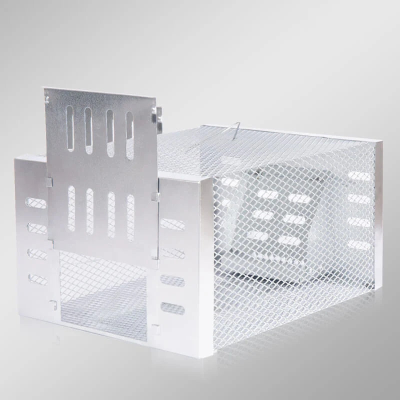 Automatic Mouse Trap Reusable Multi Catch Rodent Trap with One Way Entry Door