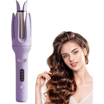 Automatic Rotating Curling Iron Wand for Effortless Curls Waves and Smooth Styling