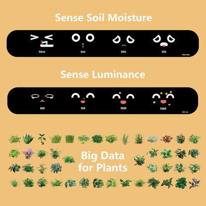 Automatic Smart Plant Pot – Self-Watering Smart Flower Pot with App Control