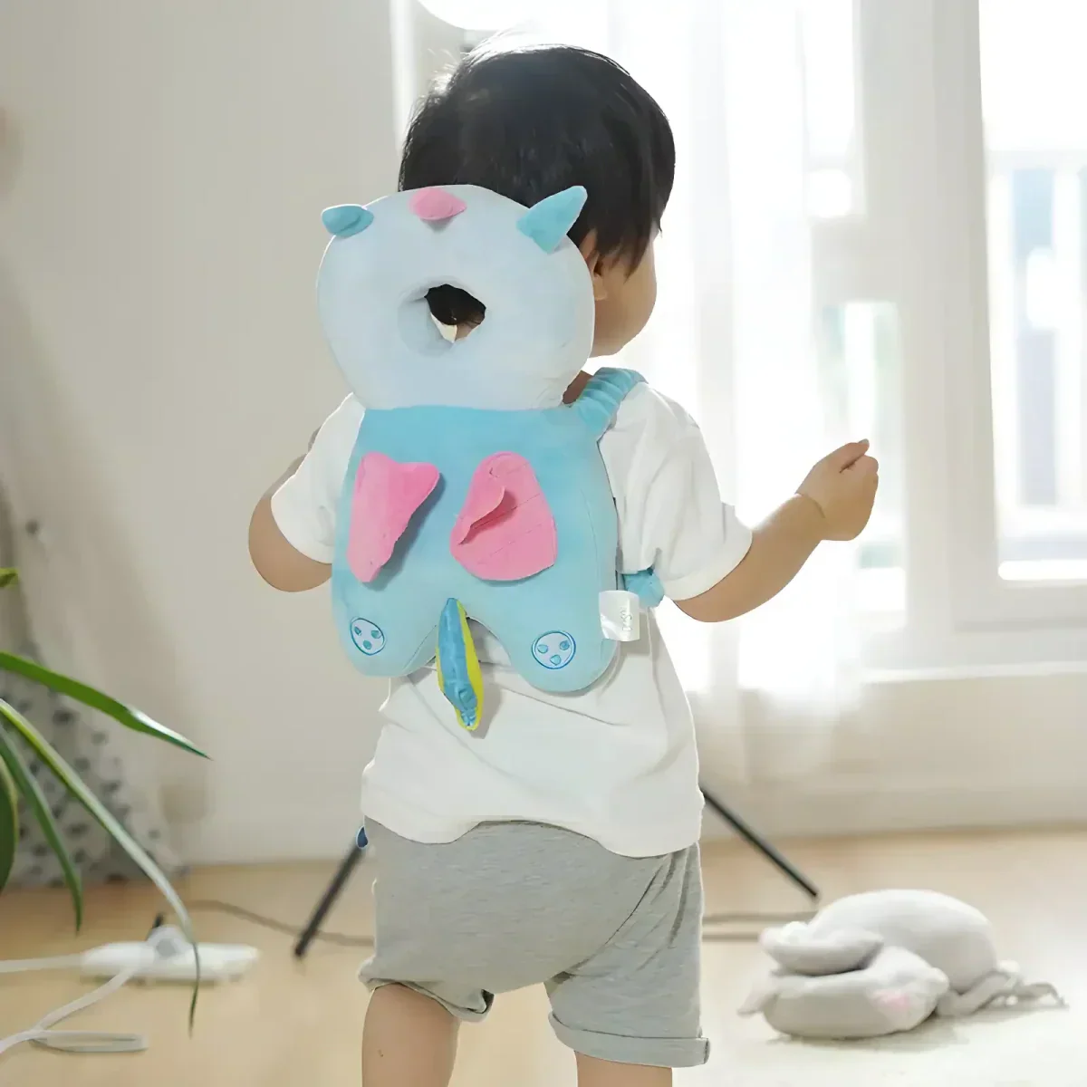 Baby Head Protection Cushion Adjustable Safety Straps Soft Padding Unisex