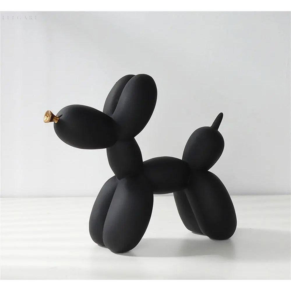 Balloon Dog Sculpture Decorative Pop Art Figurine Modern Home Desk Statue
