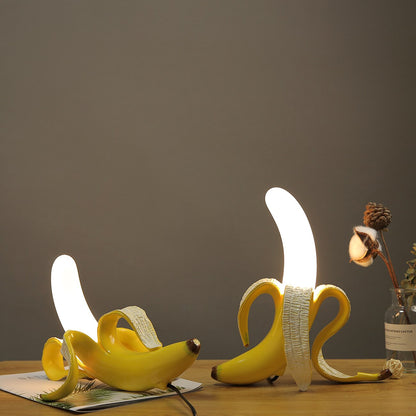 Banana Shaped Table Lamp Art Deco Decorative Ambient Light