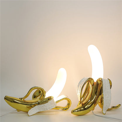 Banana Shaped Table Lamp Art Deco Decorative Ambient Light