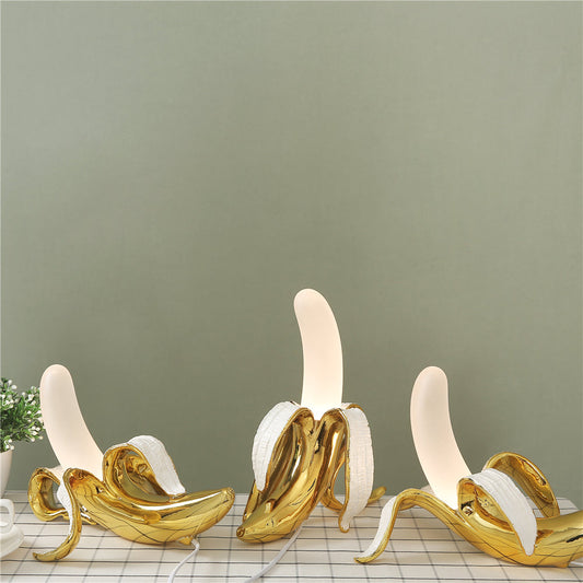 Banana Shaped Table Lamp Art Deco Decorative Ambient Light