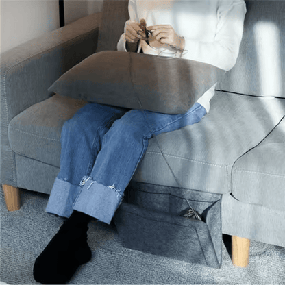 Bedside Hanging Felt Organizer Bed Caddy Storage Pocket for Phone Remote Books Glasses