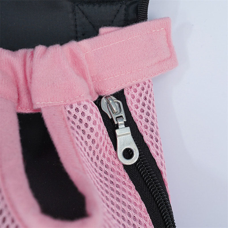 Breathable Pet Carrier Backpack Adjustable Straps Travel Backpack for Small Dogs and Cats
