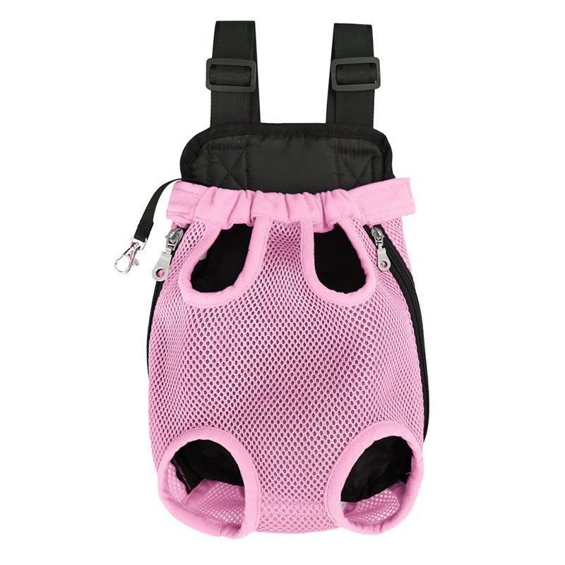 Breathable Pet Carrier Backpack Adjustable Straps Travel Backpack for Small Dogs and Cats