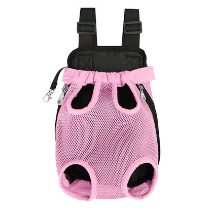 Breathable Pet Carrier Backpack Adjustable Straps Travel Backpack for Small Dogs and Cats