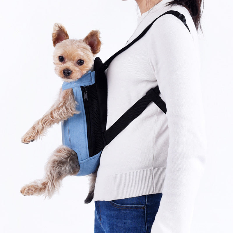 Breathable Pet Carrier Backpack Adjustable Straps Travel Backpack for Small Dogs and Cats