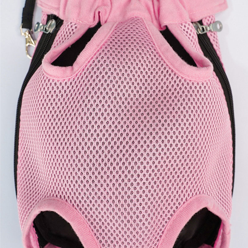 Breathable Pet Carrier Backpack Adjustable Straps Travel Backpack for Small Dogs and Cats