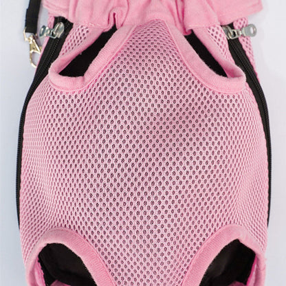 Breathable Pet Carrier Backpack Adjustable Straps Travel Backpack for Small Dogs and Cats