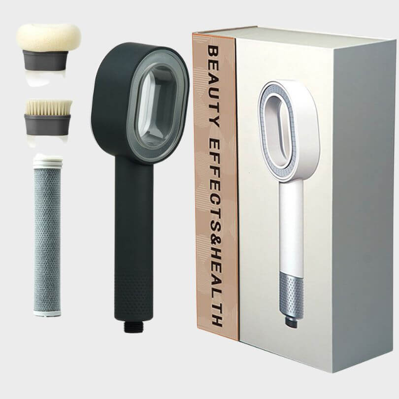 Carbon Filter Shower Head Water Filtration High Pressure Design