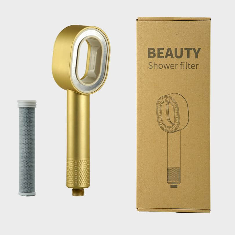 Carbon Filter Shower Head Water Filtration High Pressure Design