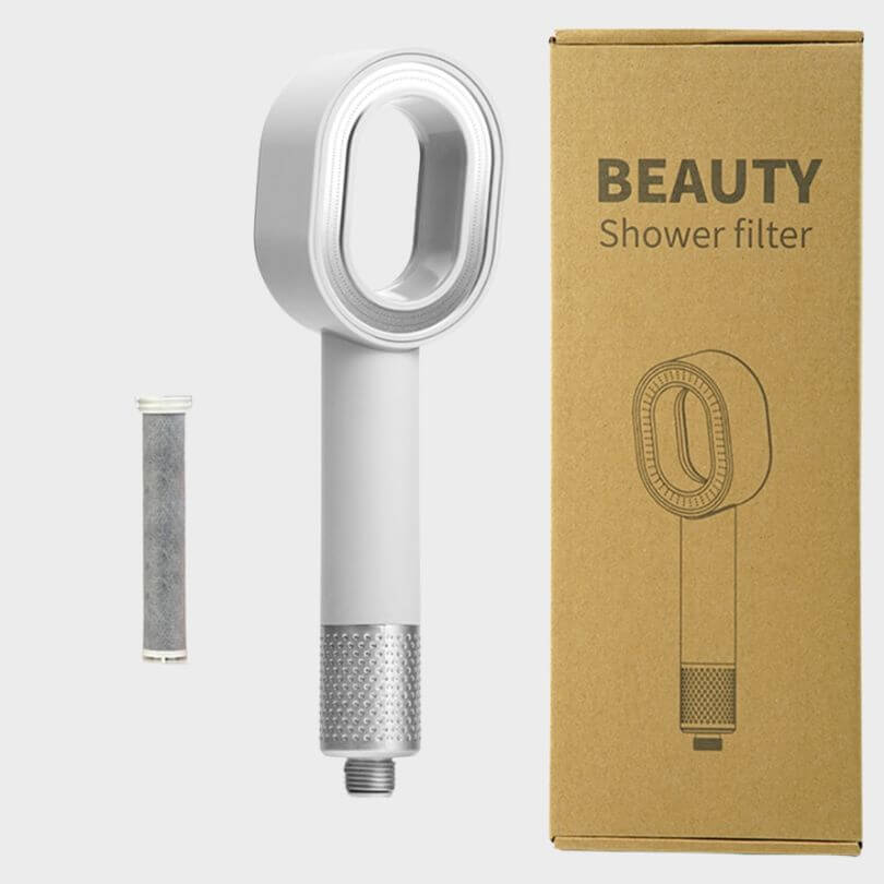 Carbon Filter Shower Head Water Filtration High Pressure Design