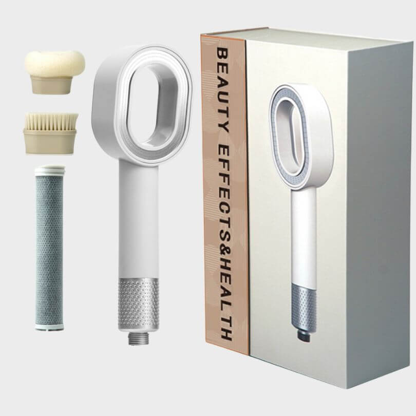 Carbon Filter Shower Head Water Filtration High Pressure Design
