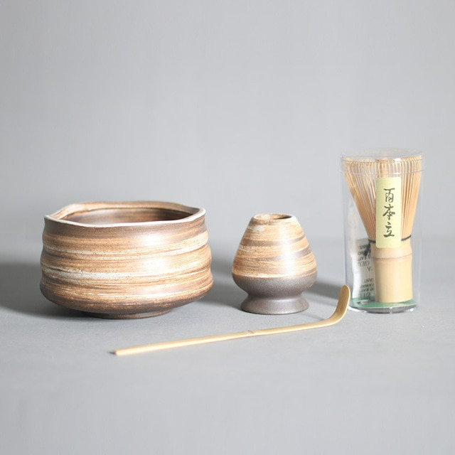Ceremonial Matcha Tea Set Traditional Japanese Tea Accessories