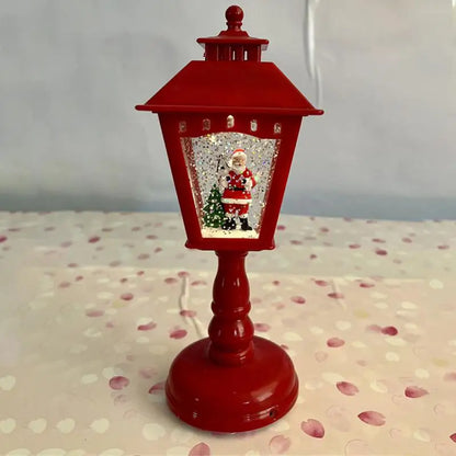Christmas Table Lamp with Music LED Festive Decorative Holiday Light