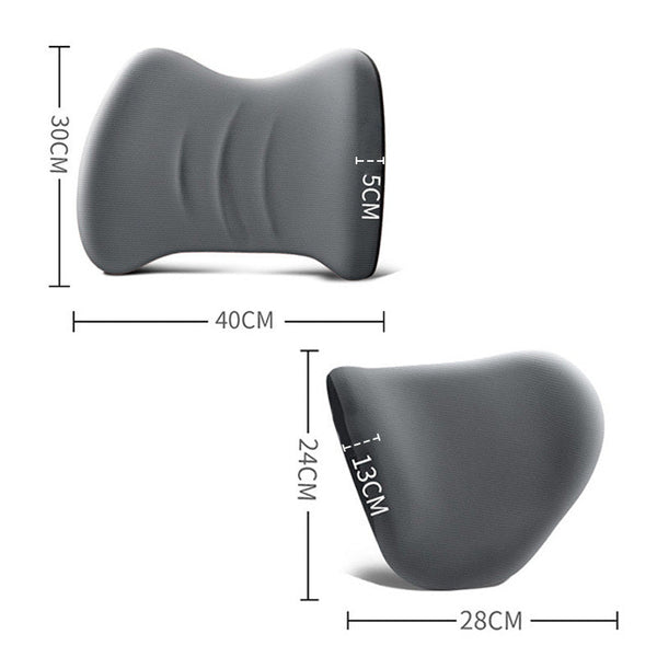 Comfortable Car Neck and Back Support Cushion Set