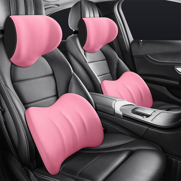 Comfortable Car Neck and Back Support Cushion Set