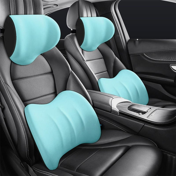 Comfortable Car Neck and Back Support Cushion Set