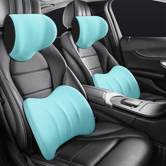 Comfortable Car Neck and Back Support Cushion Set