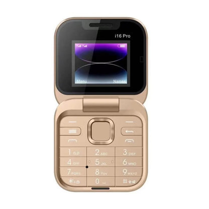 Compact Flip Phone Dual SIM Portable Mobile Device