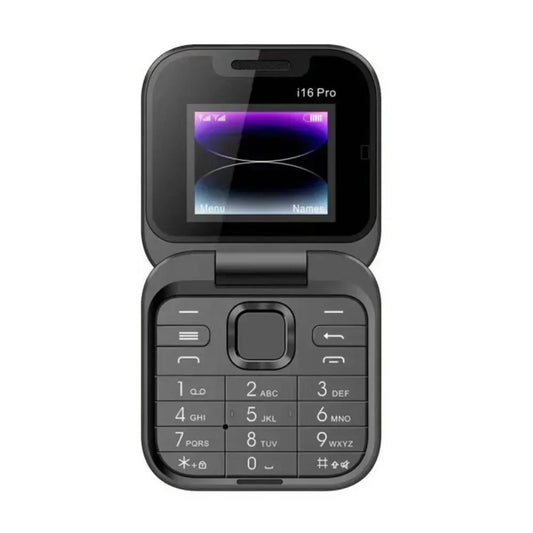 Compact Flip Phone Dual SIM Portable Mobile Device