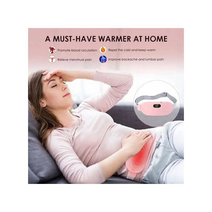 Cordless Heating Massage Belt Menstrual Comfort Support
