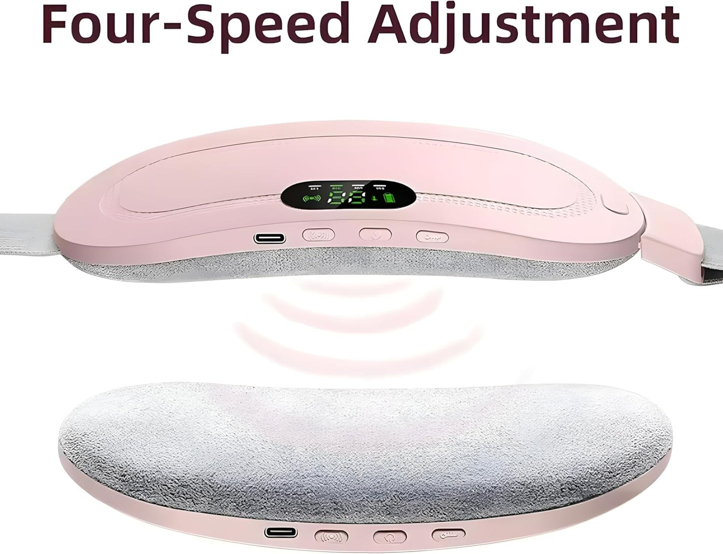 Cordless Heating Massage Belt Menstrual Comfort Support