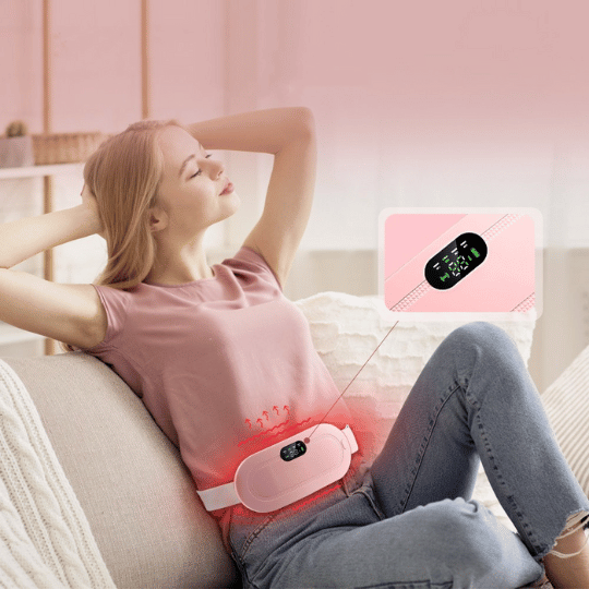 Cordless Heating Massage Belt Menstrual Comfort Support