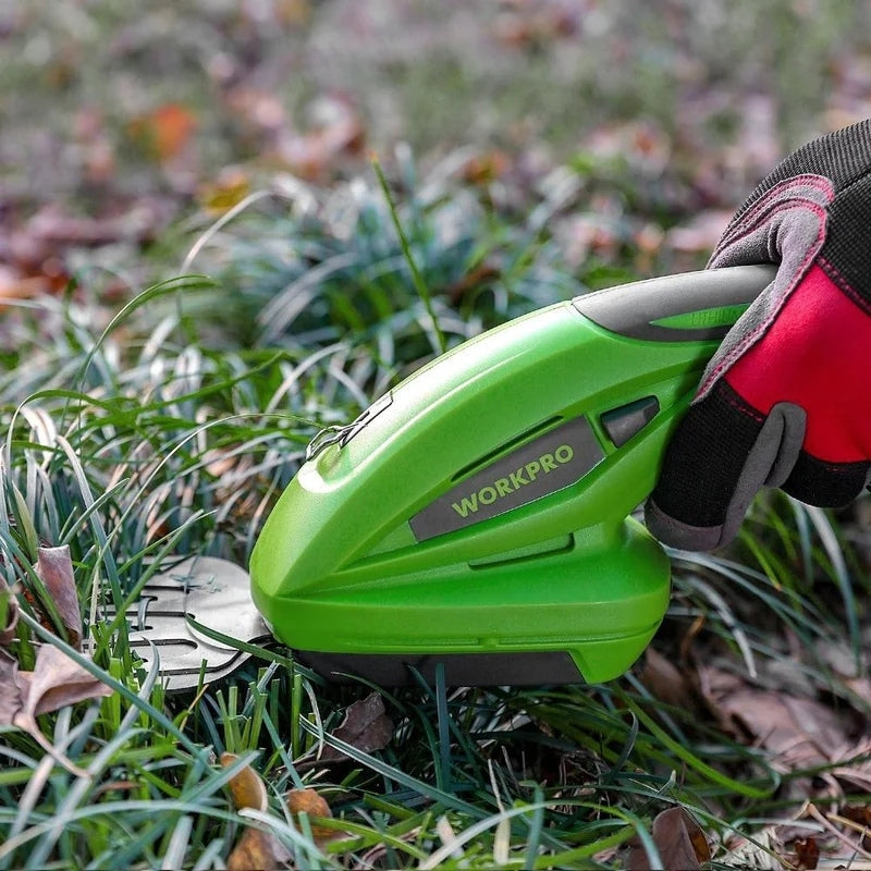 Cordless Lawn Trimmer Rechargeable Grass Edger Lightweight Adjustable Handle