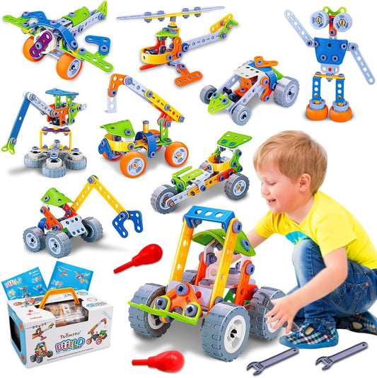 Creative Building Blocks Set for Kids STEM Construction Learning Toy