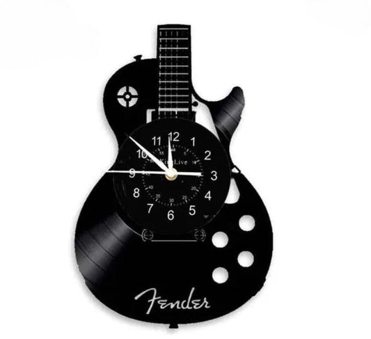 Creative Guitar Wall Clock – Musical Decorative Wall Clock for Home, Studio & Music Lovers