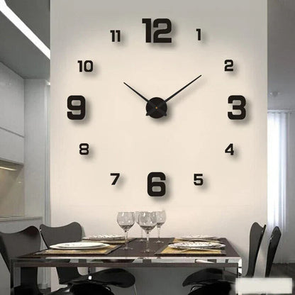 Creative Modern Wall Clock Decorative Silent Design for Home and Office