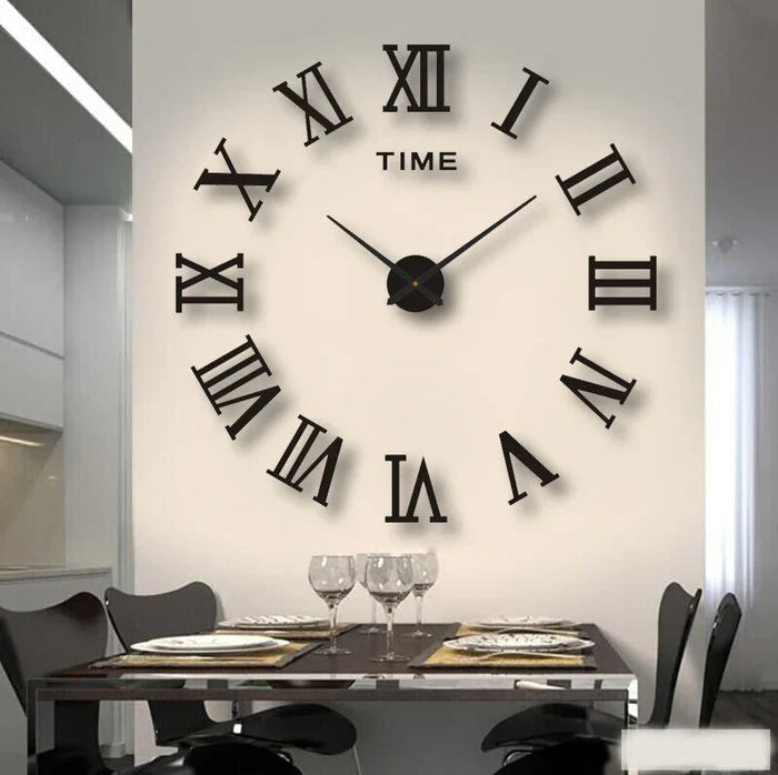 Creative Modern Wall Clock Decorative Silent Design for Home and Office