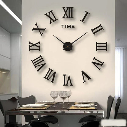 Creative Modern Wall Clock Decorative Silent Design for Home and Office
