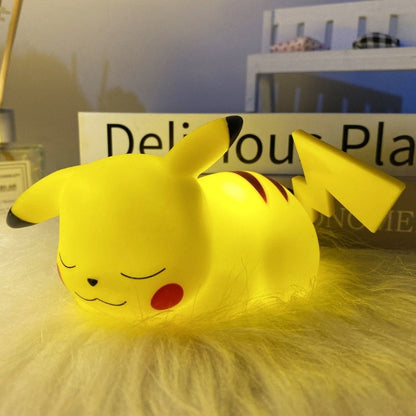 Cute Cartoon LED Night Light Soft Glow Kids Bedside Night Lamp