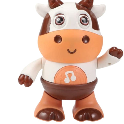 Dancing Musical Cow Toy Lights Sounds Interactive Movement Game
