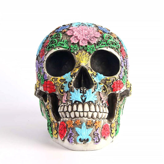 Day of the Dead Skull Decoration Mexican Sugar Skull Ornament Halloween Home Decor