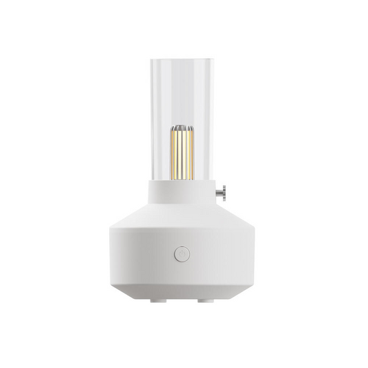 Decorative Air Humidifier with Candle Light Ambient Aroma Diffuser LED Mist Humidifier